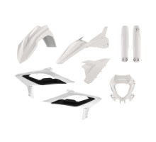 Polisport повний комплект beta rr 2t/4t '23-'24 кришка ліхтаря (8667300004) та кришка амортизатора (8667300001) білий