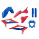 Polisport full kit beta rr 2t/4t '23-'24 лампа (8667300005) і кришка амортизатора (8399100005) червоний синій