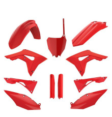 Повний комплект polisport HONDA crf 250r '18-'21; crf 450r '17-'20, включаючи передню панель (8667200001) та накладки на амортизатори (8351900003) червоний