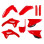 Повний комплект polisport HONDA crf 250r 