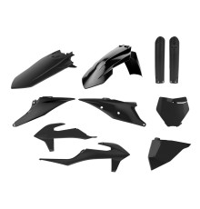 Polisport full kit ktm sx/sx-f '19-'22 передня панель (8666400003) та накладки на амортизатори (8398600003) колір чорний