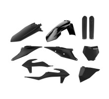 Polisport full kit ktm sx/sx-f '19-'22 передня панель (8666400003) та накладки на амортизатори (8398600003) колір чорний