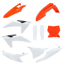 Повний комплект polisport ktm sx/sx-f/xc/xc-f '23-'24 передня панель (8672000001) та накладки на амортизатори (8352500001), колір помаранчевий oem