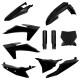 Polisport full kit ktm sx/sx-f/xc/xc-f '23-'24 передня панель (8672000003) та накладки на амортизатори (8352500002) колір чорний