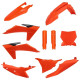 Повний комплект polisport ktm sx/sx-f/xc/xc-f '23-'25 передня панель (8352500005) та накладки на амортизатори (8672000002), колір помаранчевий