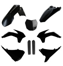 Polisport full kit ktm sx/sx-f/xc-f '15 передня панель (8659100003) та накладки на амортизатори (8398600003) колір чорний