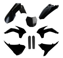 Polisport full kit ktm sx/sx-f/xc-f '15 передня панель (8659100003) та накладки на амортизатори (8398600003) колір чорний