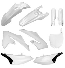 Повний комплект polisport YAMAHA yz 65 '19-'24 передня панель (8665500001) та накладки на амортизатори (8399800001) білі