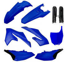 Пластиковий набір polisport (повний комплект) YAMAHA yz 65 '19-'24 передня панель (8665500002) та кришки амортизаторів (8399800002) колір синій oem