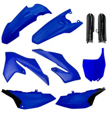 Пластиковий набір polisport (повний комплект) YAMAHA yz 65 '19-'24 передня панель (8665500002) та кришки амортизаторів (8399800002) колір синій oem