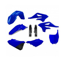 Пластиковий набір polisport (повний комплект) YAMAHA yz 85 '22-'24 передня панель (8671900001) та кришки амортизаторів (8352600004) колір синій oem