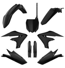 Повний комплект polisport для YAMAHA yzf 250 '19-'23; yzf 450 '18-'22, включаючи передню панель (8666000009) та накладки на амортизатори (8352000002), колір чорний