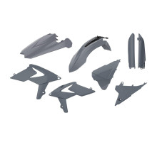 Polisport пластиковий комплект beta 2t/4t '18-'19 кришки амортизаторів в комплекті (8398700005) nardo сірий