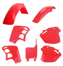 Пластиковий комплект polisport HONDA cr 500 '91-'94 колір oem red fluo-r