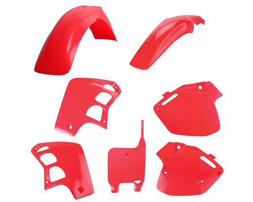 Пластиковий комплект polisport HONDA cr 500 '91-'94 колір oem red fluo-r