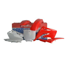 Пластиковий комплект polisport HONDA cr 85r '03-'07 колір oem червоний білий