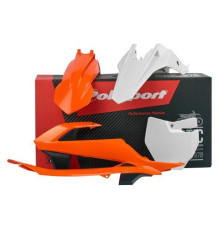Пластиковий набір polisport ktm sx 65 '16-'23 колір oem помаранчевий