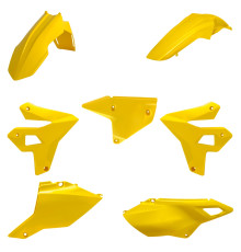 Комплект пластиковий polisport suzuki dr-z 400 (drz400) '00-'24 (рестайлінг) жовтий