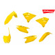 Комплект пластику polisport suzuki rm 125/250 '01-'08 рестайлінг на rmz 450 '22' жовтий