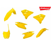 Комплект пластику polisport suzuki rm 125/250 '01-'08 рестайлінг на rmz 450 '22' жовтий