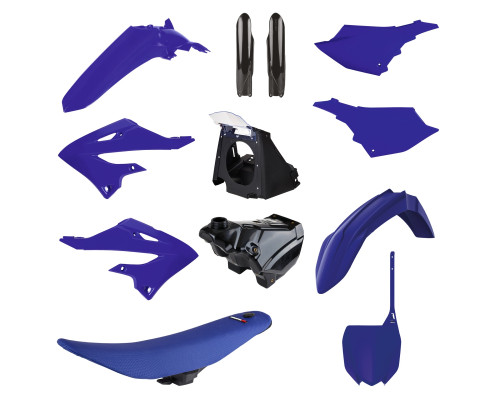 Пластиковий комплект polisport YAMAHA yz 125/250 '02-'21 (рестайлінг для моделі 2022) (включає паливний бак