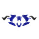 Racetech (rtech) комплект пластику (без переднього бризговика) t7 revolution YAMAHA 700 '19-'24 колір синій/чорний