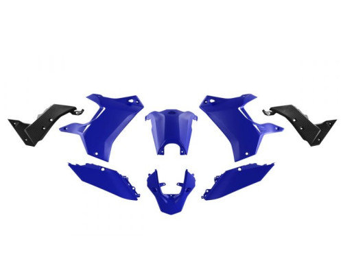 Racetech (rtech) комплект пластику (без переднього бризговика) t7 revolution YAMAHA 700 '19-'24 колір синій/чорний