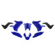 Racetech (rtech) комплект пластику (без переднього бризговика) t7 revolution YAMAHA 700 '19-'24 колір синій/чорний