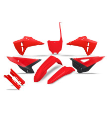 UFO 2024/11 повний комплект пластиковий комплект з чохлами для телескопів HONDA crf 250r / 450r '25 oem колір (червоний / чорний)