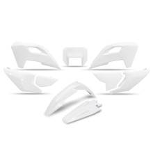 UFO 2024/11 пластиковий набір husqvarna te 150 / 250 / 300 '24-'25, fe 250 / 350 / 450 / 501 '24-'25 колір oem '25 білий