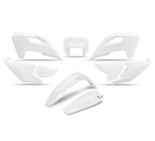 UFO 2024/11 пластиковий набір husqvarna te 150 / 250 / 300 '24-'25, fe 250 / 350 / 450 / 501 '24-'25 колір oem '25 білий