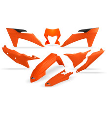 UFO 2024/11 пластиковий набір ktm exc 150 / 250 / 300 tbi '24-'25, exc-f 250 / 350 / 450 / 500 '24-'25 колір oem '25 (помаранчевий)