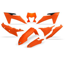 UFO 2024/11 пластиковий набір ktm exc 150 / 250 / 300 tbi '24-'25, exc-f 250 / 350 / 450 / 500 '24-'25 колір oem '25 (помаранчевий)