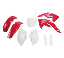 Повний комплект UFO з чохлами для телескопів HONDA crf 150 '07-'17 колір oem (червоний/білий) (ho111 Racinge999) (ho111 Racinge999)