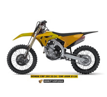 Повний комплект UFO з чохлами для телескопів HONDA crf 250 r '22-'24, crf 450 r '21-'24 золотого кольору