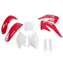 Повний комплект UFO з чохлами для телескопів HONDA crf 450 r '04 колір oem (червоний/білий) (ho107e999) (ho107e999)