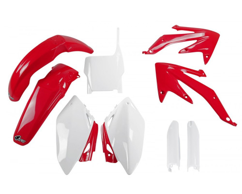 Повний комплект UFO з чохлами для телескопів HONDA crf 450 r '07 колір oem (червоний/білий) (ho110e999) (ho110e999)
