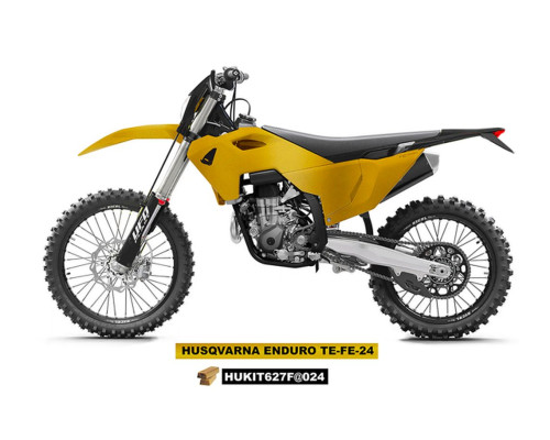 UFO повний комплект з чохлами для телескопів husqvarna te 150 / 250 / 300 '24-'25, fe 250 / 350 / 450 / 501 '24-'25 колір золото