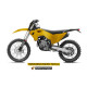 UFO повний комплект з чохлами для телескопів husqvarna te 150 / 250 / 300 '24-'25, fe 250 / 350 / 450 / 501 '24-'25 колір золото