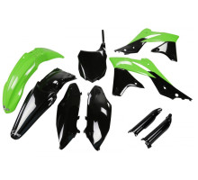 Повний комплект UFO з чохлами для телескопів kawasaki kxf 250 '13 колір oem (зелений/чорний) (ka219e999) (kawasaki kxf 250 '13) (ka219e999)