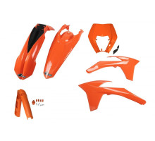 UFO повний комплект з чохлами для телескопів ktm exc/exc-f '12-'13 помаранчевий (kt521e127)