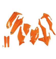 UFO повний комплект з чохлами для телескопів ktm exc/exc-f tpi '17-'19, колір помаранчевий (kt518e127)