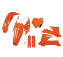 UFO повний комплект чохлів для телескопів ktm sx/exc '03-'04 помаранчевий (kt502e127)