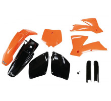 UFO повний комплект чохлів для телескопів ktm sx-sxf '01-'02 колір oem (помаранчевий/чорний) (kt501e999) (kt501e999)