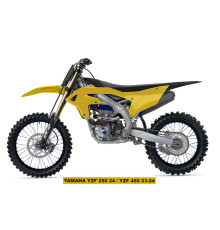 UFO повний комплект з чохлами для телескопів YAMAHA yzf 250 '24-'25, yzf 450 '23-'25 золотого кольору