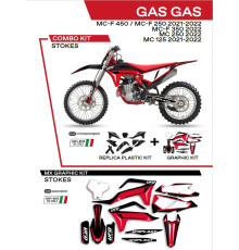 Набір пластикових накладок ufo ggkit702001 плюс набір накладок gas gas mc 125 '21-'22
