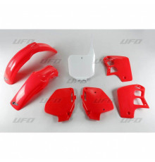 Пластиковий комплект  UFO HONDA cr 500 '91-'94 колір oem (червоний/білий)