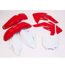 Комплект пластикових обвісів HONDA crf 150 '07-'17 колір oem (червоний/білий) (ho111 Racinge999) (ho111 Racinge999)