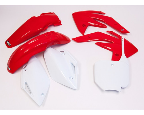 Комплект пластикових обвісів HONDA crf 150 '07-'17 колір oem (червоний/білий) (ho111 Racinge999) (ho111 Racinge999)