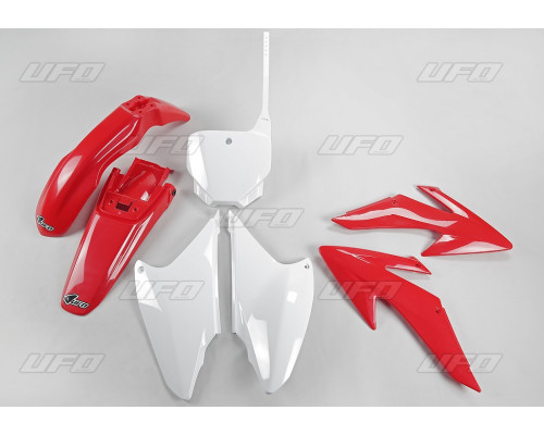 Набір пластикових обвісів HONDA crf 230 '08-'14 колір oem (червоний/білий) (ho117e999) (ho117e999)